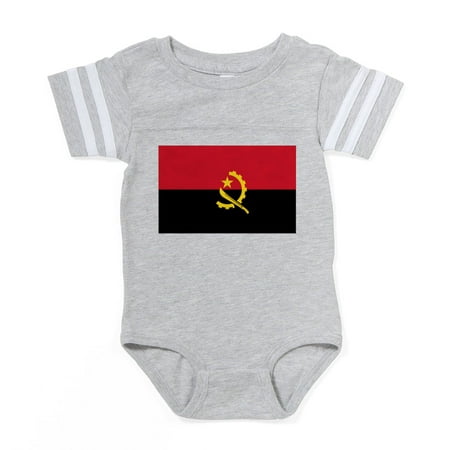 

CafePress - Angola_S - Cute Infant Baby Football Bodysuit