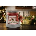 thumbnail image 5 of 9" Galvanized Metal Candycane Bucket w/Pine & Jingle, 5 of 5