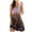 Multicolor, variant on IROINNID Fit&Flare Dress For Women Sleeveless Round Neckline Sexy Vintage Round Dresses Strapless Print Dress