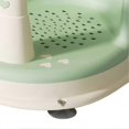 thumbnail image 4 of Siège de bain pour bébé réglable, ergonomique et antidérapant, avec ventouses puissantes, vert, 4 of 4