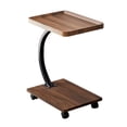 thumbnail image 4 of Studyset Small Standing Desk, Adjustable Height C Shaped Mobile Stand Up Desk, Over Bed Table With Wheels, Hospital Table Laptop Stand Drawing Desk For Home Living Room, 4 of 9