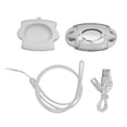 thumbnail image 1 of Auriculares traductores Bluetooth 5.3 Sincero E88 144 idiomas estéreo con clip en traducción pantalla digital Blanco, 1 of 10