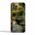 thumbnail image 1 of Flower Rabbit Case Compatible with iPhone 14 Pro,Aesthetic Art Design Full Cover Protective Case, 1 of 5