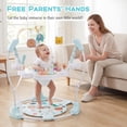 thumbnail image 2 of OLAKIDS Baby Activity Center , 3 in 1 Play Centre Jumpers and Bouncers with Music, Lights, Interactive Toys, 360°Rotating Seat, 3 Adjustable Heights, Exersaucer Learning Toys for Baby 6-12 Months, 2 of 10