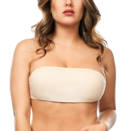 Maidenform® Backless Wireless Bandeau Bra DM2249 Color: Neutral Beige Size: SIZE 4