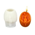 thumbnail image 4 of Vela perfumada de Pascua DIY de silicona para piedras aromáticas con forma de huevo Kit de manualidades decorativas para huevos de Pascua, 4 of 4