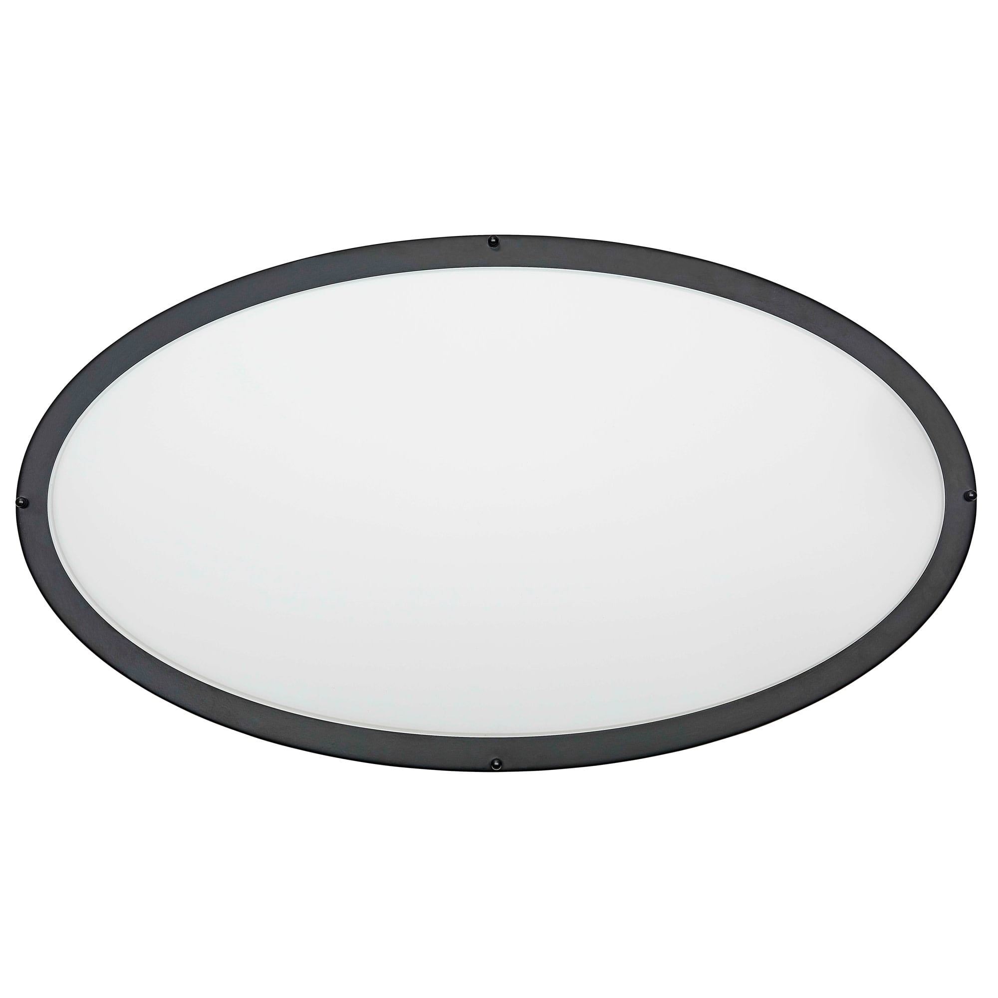 Design House Owens 32" Integrated LED Dimmable Indoor Ceiling Light, Matte Black