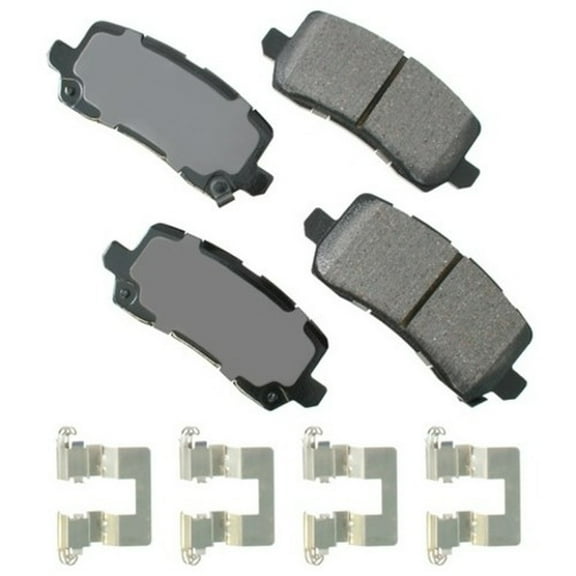 Disc Brake Pad Set Fits select: 2018-2021 HONDA ODYSSEY, 2017-2020 ACURA MDX