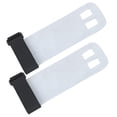 thumbnail image 3 of Guantes protectores de manos antideslizantes de cuero para levantamiento de pesas suministros de barras paralelas individualesGris L, 3 of 8