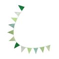 thumbnail image 6 of HEANUJJ Bridal Shower Triangle Fabric Banner, Assorted Colors, Party Decoration, 1 Set, 6 of 8