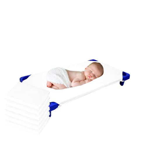 Lukeville Luxury Linen Cot Sheets for Toddler and Preschool Daycare