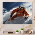 thumbnail image 2 of Designart "Glimpses of Whistler in Canada IV" Sports Metal Art Print, 2 of 5