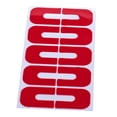 thumbnail image 1 of Women Fashion 10Pcs Disposable U Shape Spill Proof Nail Protector Elastic Finger Cover Sticker, 1 of 3