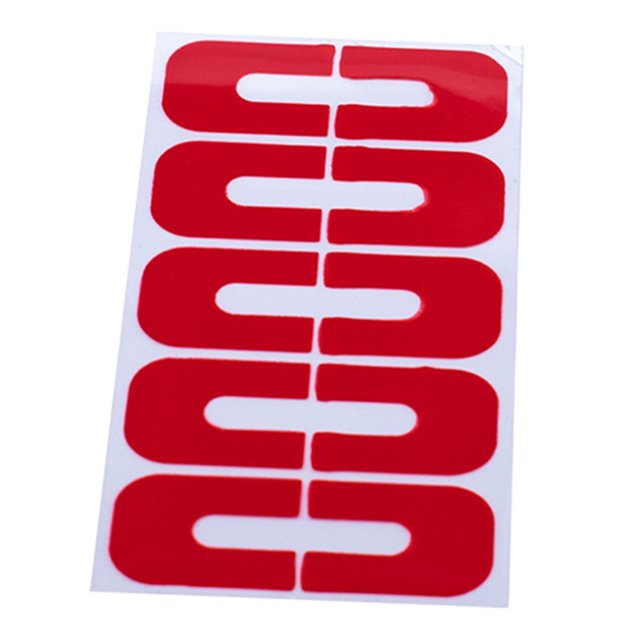 Women Fashion 10Pcs Disposable U Shape Spill Proof Nail Protector Elastic Finger Cover Sticker