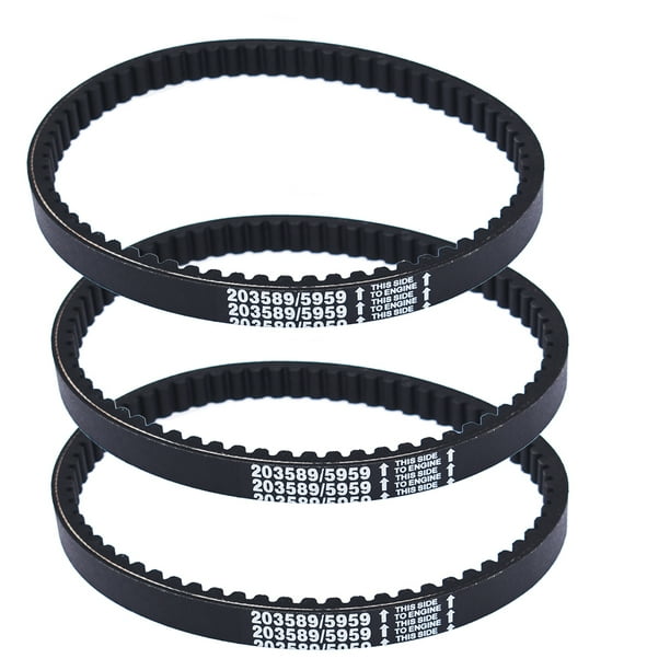 3pcs Go Kart Drive Belt for Manco 5959 Comet 203589