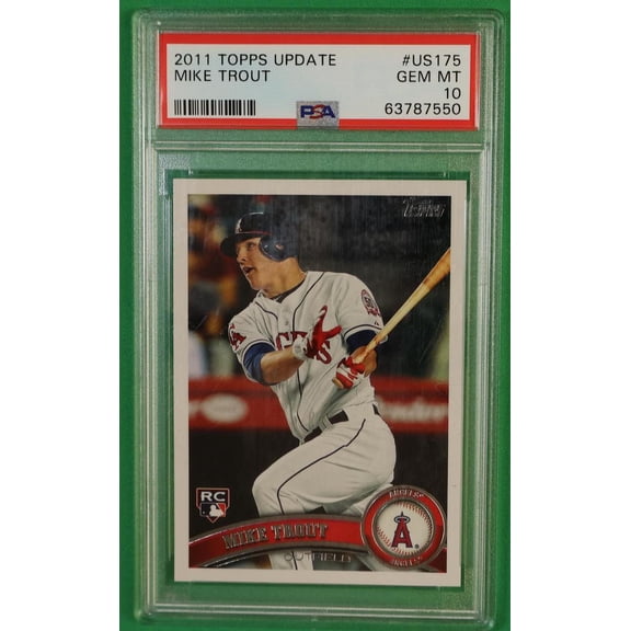 2011 Topps Update Mike Trout #US175 PSA 10