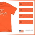 thumbnail image 4 of Tee Hunt Cancer Slayer T-Shirt Breast Cancer Awareness Ribbon Hope Healing Men's Tee, Orange, Medium, 4 of 5