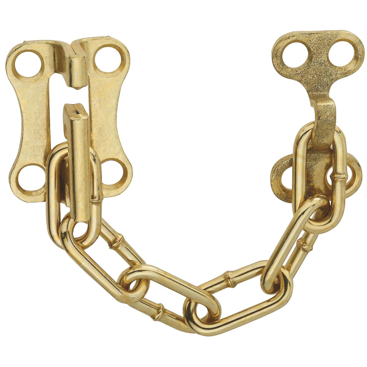 National Brass Chain Door Lock N152181