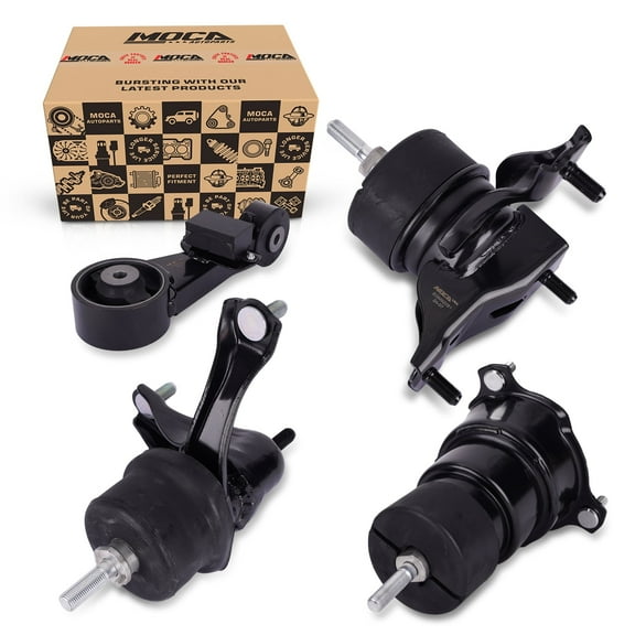 MOCA AUTOPARTS Engine Motor and Transmission Mount Kit Fit for 2012-2017 Toyota Camry L4 2.5L