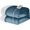 Blue, variant on Heated Throw, Electric Blanket Throw 50" x 60", Double-Layer Flannel with 4 Heating Settings, 4 Hours Auto Off, 5  Warranty, ETL Certified, Machine Washable, Grey