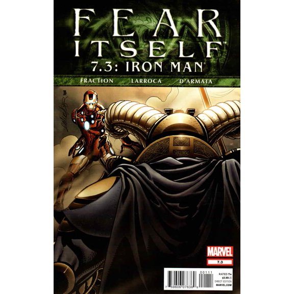 Fear Itself #7.3 VF ; Marvel Comic Book
