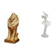 thumbnail image 1 of Escultura de león majestuosa y elegante figura de bailarina, adorno de mesa coleccionable para oficina, hogar, dormitorio, estantería, chimenea,, 1 of 8