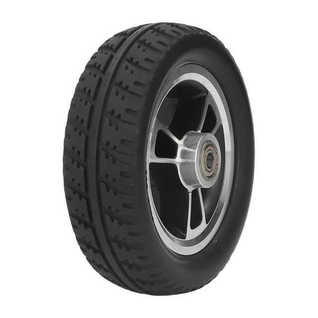 Wheel, Safe Wheelchair Wheel Replacement 6in Aluminum Alloy Hub Quiet Sturdy For Cart ANGGREK Otros