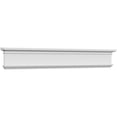 thumbnail image 3 of Ekena Millwork 118" Bottom Width x 122 3/8" Top Width x 8 5/8"H x 3/8"P Bedford Crosshead, 3 of 24