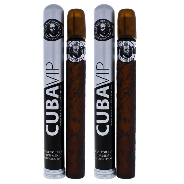 Cuba Aerosol EDT VIP - Paquete de 2 1.17 oz Cuba Cuba Aerosol EDT 1.17 oz