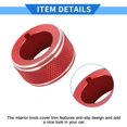 thumbnail image 5 of Unique Bargains Rear View Mirror Adjust Switch Knob Cover Interior Trim for Subaru Forester 19-24 Aluminum Alloy Red, 5 of 7