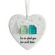 thumbnail image 1 of Heart Glass Sea Friendship Decor, Friendship Heart Ornament, Christmas Tree Hanging Keepsake, for Home Office, High-Quality Sea Glass, Unique Gift, for Bedroom, 1 of 8