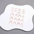 thumbnail image 7 of Gradient French Tip Press On Nails, Crescent Smile Line Nail Decals, DIY French Manicure Stencils for Women, 7 of 7