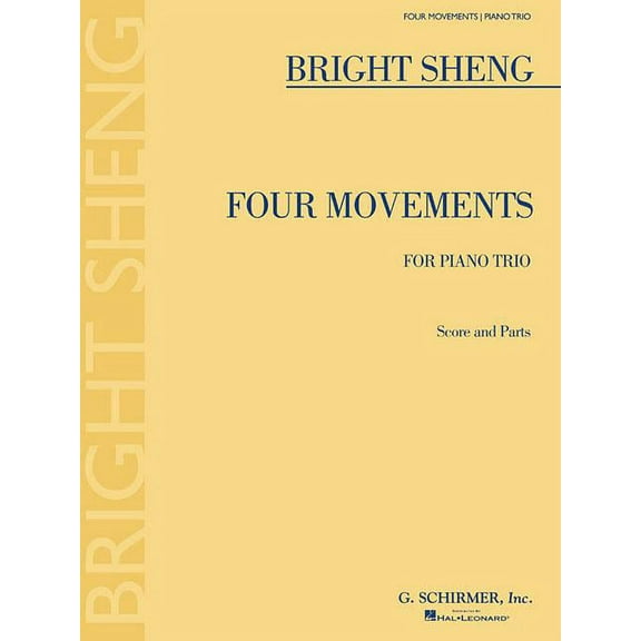 Four Movements for Piano Trio : Score & Parts (Sheet music)