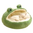 thumbnail image 3 of Cute Cartoon Pet Bed, Soft Plush Bed for Cats Dogs, Keep Warm, Breathable, Versatile Functionality - Lightweight and Portable, 3 of 7