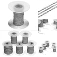 thumbnail image 2 of Coofit 10yd Link Cable Chain Stainless Steel DIY Craft Chain Jewelry Making Chain, 2 of 7