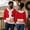 Deep Red-1, variant on Men’s Fake Muscle Ugly Christmas Sweater Costume Top, Funny Printed Half‑Sleeve Pullover, Novelty Fake Chest Muscle Shirt for Christmas Holiday Party(Red/XXXL)