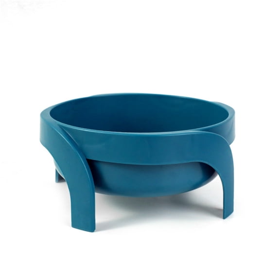 Raised Elevated Dog Bowl With Stand, Anti Vomiting Spill Proof Non Slip Pet Feeding Basin, Easy Clean Feeder Bowl For Small Dogs Cats, 1 Pack 14×14×7cm