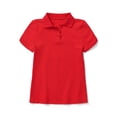 thumbnail image 2 of Justice Girls Uniform Short Sleeve Polo Shirt, Sizes XS-XLP, 2 of 4