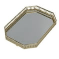 thumbnail image 4 of Gold Tray DecorativeMirror Tray American Style Perfume Tray Mirror Tray Ultimate Comfort, 4 of 5