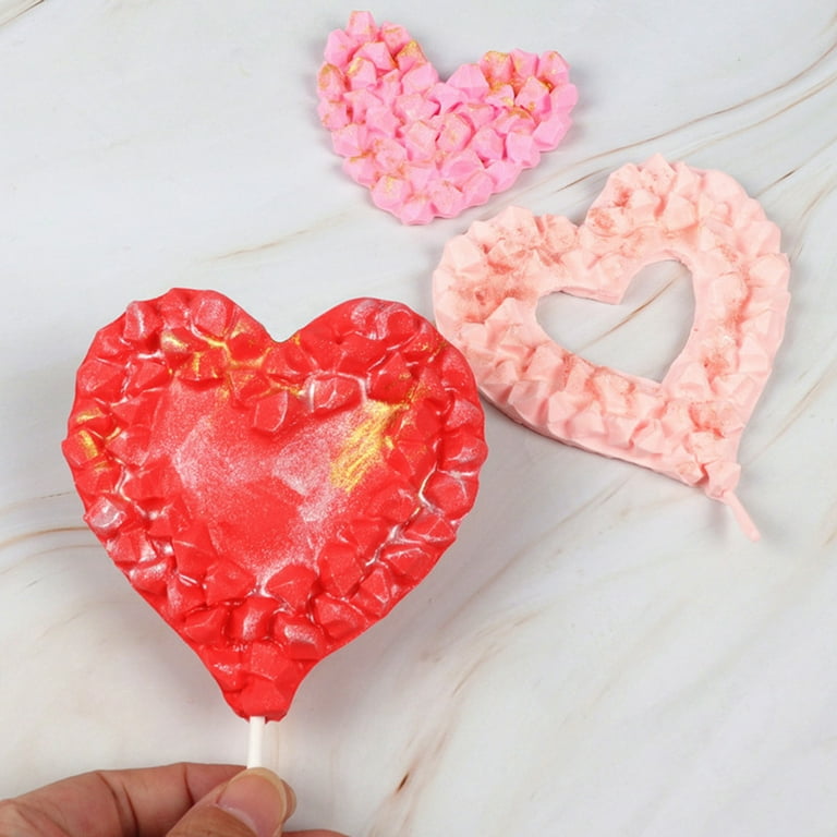 MTFun Large Silicone Molds Epoxy Resin Casting Molds Hexagon and Heart  Shape Mould DIY Flower Preservation Art Craft Tools Gift for Wedding  Valentine Anniversary 