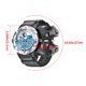 thumbnail image 3 of Reloj inteligente deportivo con auriculares, control de llamadas Bluetooth, NFC, multideportivo, pantalla grande, compatible con llamadas inalámbricas., 3 of 8