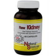 Natural Sources Raw Kidney Caplets, 60 CT