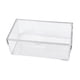 thumbnail image 2 of Caja de almacenamiento transparente con tapa, vitrina rectangular, organizador de alimentos transparente, recipiente para mostrador, bolsitas de té, 2 of 9