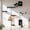Black 5 in 1, variant on Gray Foam 3 in 1 Cat Wall Shelves Set Mounted Climbing for Sleeping Playing Lounging