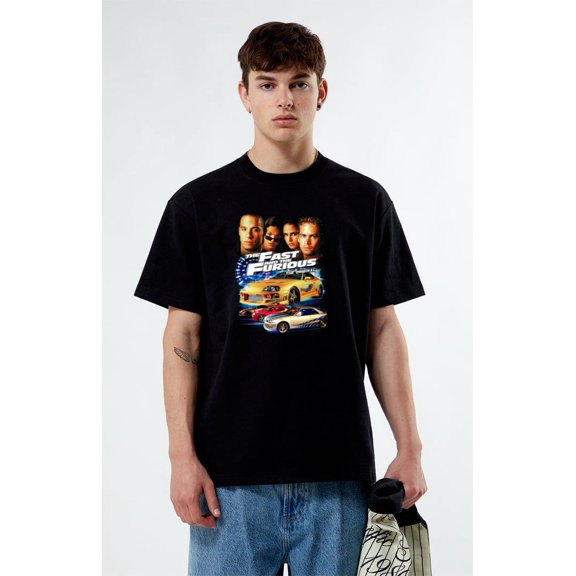 The 2 Fast 2 Furious Paul Walker Unisex T-Shirt, for men & women, up to size 5XL.
