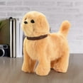 thumbnail image 4 of Lunxisen 4 Pcs Plush Toy Puppy Electronic Interactive Pet Dog Walking,Tail Wagging, Stretching Companion Animal for Kids, 4 of 9
