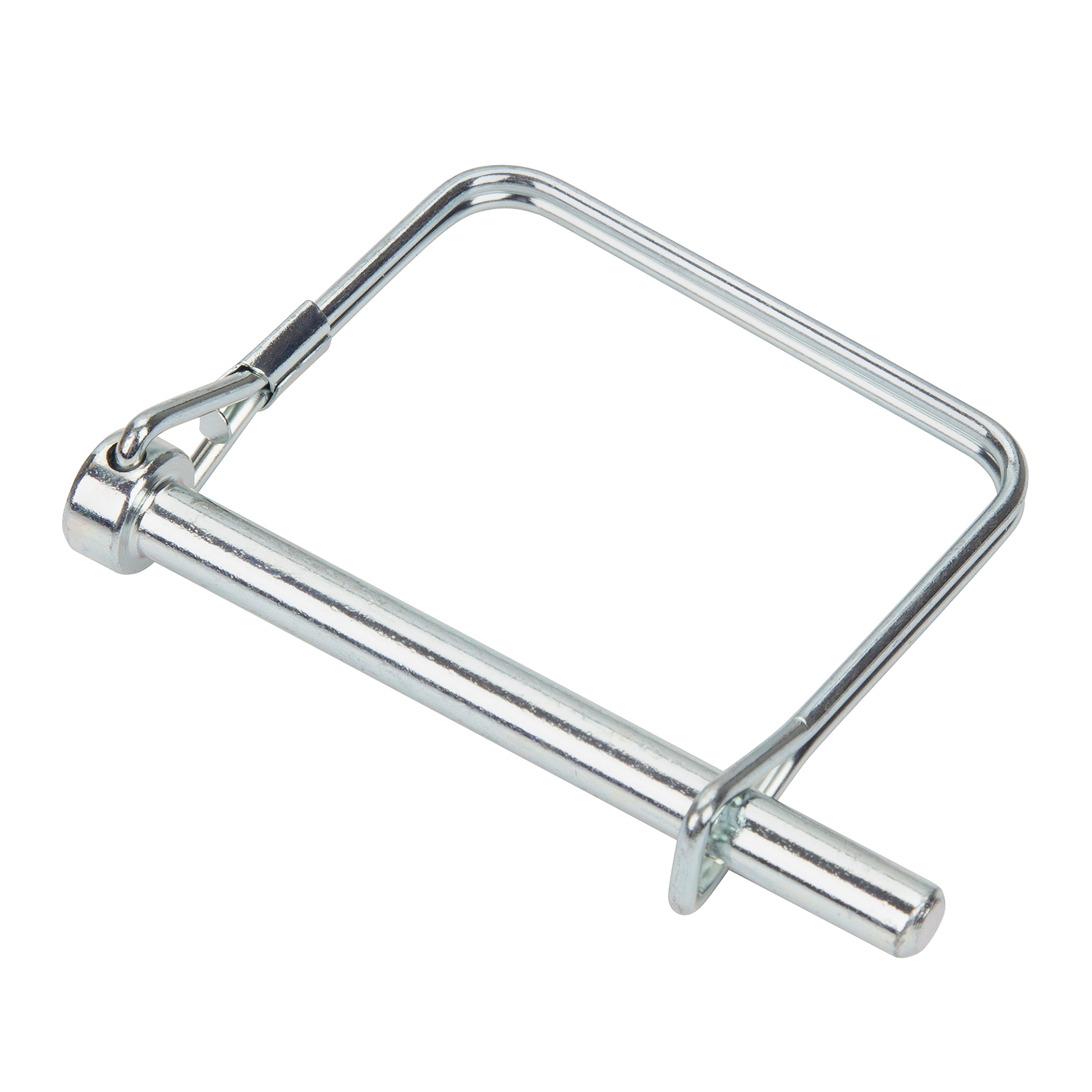 (2 pack) TowSmart Trailer Coupler Safety Pin, Quick Latch, 1/4in Pin, 2-3/4in Span, Zinc Plated Steel, 7366