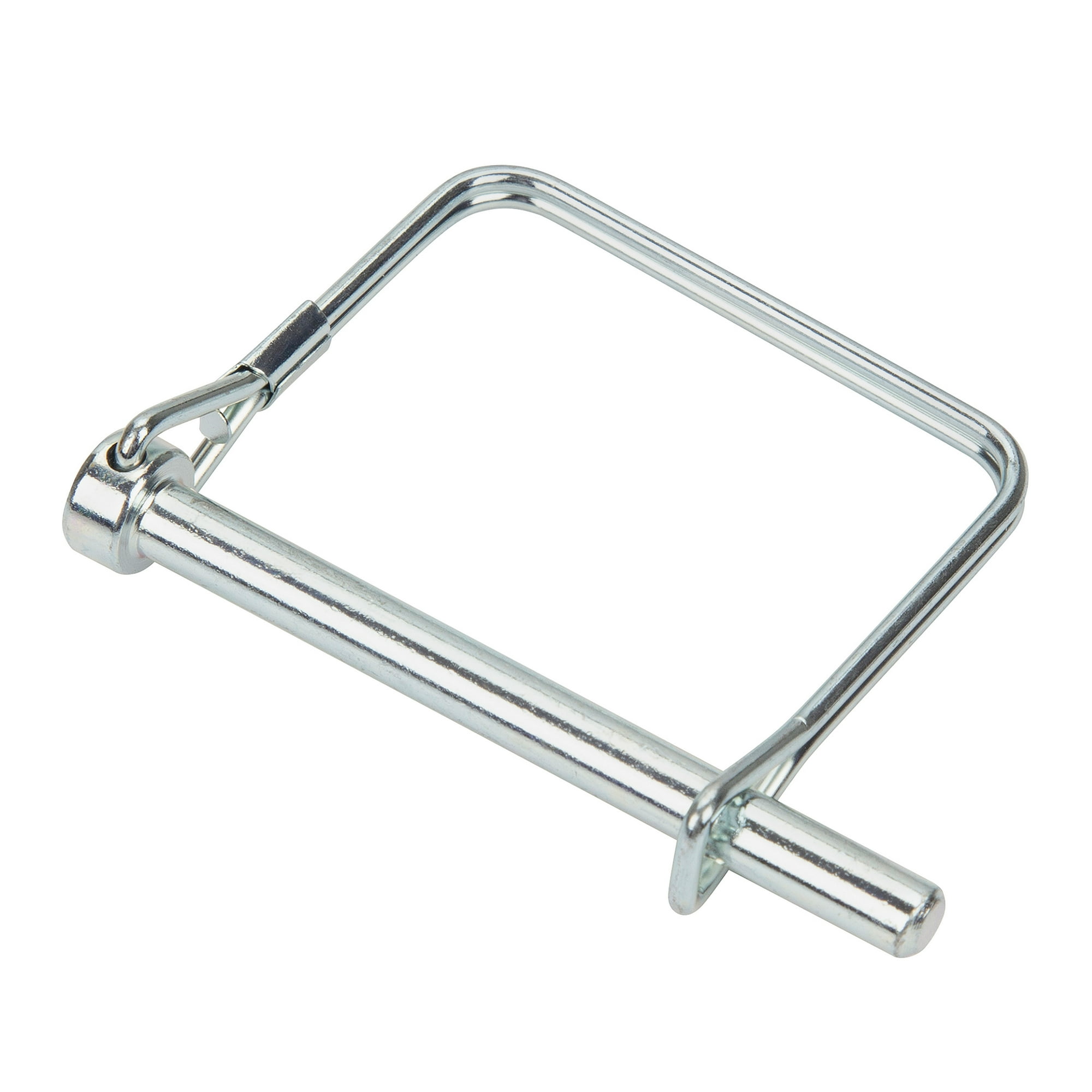 TowSmart Trailer Coupler Safety Pin, Quick Latch, 1/4in Pin, 2-3/4in Span, Zinc Plated Steel, 7366