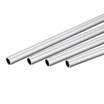 Uxcell 16mm OD 14mm Inner Dia 300mm Length 6063 Aluminum Round Tube 4 Pack