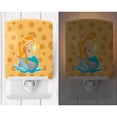 thumbnail image 2 of Caroline's Treasures BB8829CNL Beach Mermaid Ginger Hair Laurie Ceramic Night Light, 6x4x3", multicolor, 2 of 2